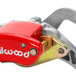 Load image into Gallery viewer, Wilwood Caliper-MC4 Mechanical-L/H - Red w/ Logo 1.19in Piston .81in Disc