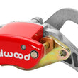 Load image into Gallery viewer, Wilwood Caliper-MC4 Mechanical-R/H - Red w/ Logo 1.19in Piston .81in Disc