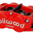 Load image into Gallery viewer, Wilwood Caliper-Narrow Superlite 6R-LH - Red 1.62/1.12/1.12in Pistons 1.10in Disc