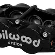 Load image into Gallery viewer, Wilwood Caliper-Narrow Superlite 6R-RH - Black 1.62/1.12/1.12in Pistons 1.10in Disc