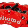Load image into Gallery viewer, Wilwood Caliper-Narrow Superlite 6R-RH - Red 1.38/1.12/1.12in Pistons 1.10in Disc
