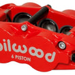 Load image into Gallery viewer, Wilwood Caliper-Narrow Superlite 6R-RH - Red 1.62/1.12/1.12in Pistons 1.10in Disc
