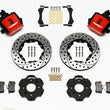 Load image into Gallery viewer, Wilwood Combination Parking Brake Rear Kit 11.00in Drilled Red Civic / Integra Disc 2.39 Hub Offset