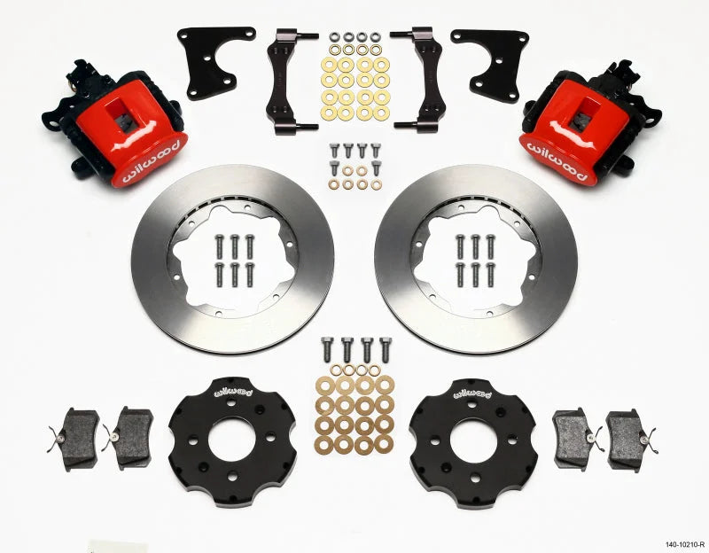 Wilwood Combination Parking Brake Rear Kit 11.00in Red Drum 2.71 Hub Offset fits 1988-1991 Honda CRX / 1988-1995 Honda Civ...