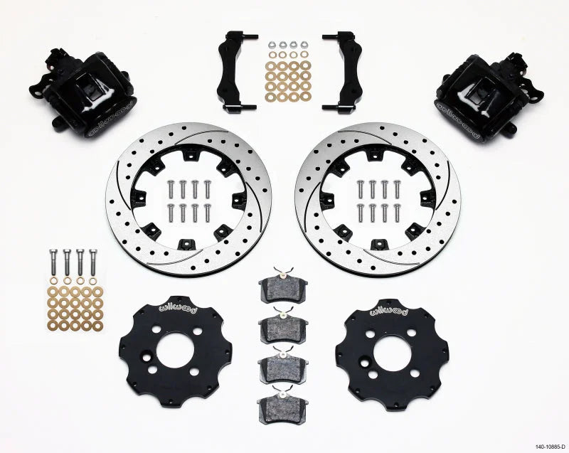 Wilwood Combination Parking Brake Rear Kit 11.75in Drilled fits 2007-2015 Mini Cooper
