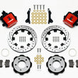 Load image into Gallery viewer, Wilwood Combination Parking Brake Rear Kit 12.19in Drilled Red 2006-Up Civic / CRZ