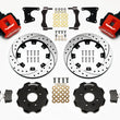 Load image into Gallery viewer, Wilwood Combination Parking Brake Rear Kit 12.19in Drilled Red Drum 2.71 Hub Offset fits 1988-1991 Honda CRX / 1988-1995 H...