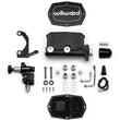 Load image into Gallery viewer, Wilwood Compact Tandem M/C - 1.12in Bore - w/Bracket and Valve - Black