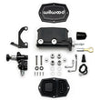 Load image into Gallery viewer, Wilwood Compact Tandem M/C - 15/16in Bore w/RH Bracket and Valve (Pushrod) - Black fits Ford Mustang