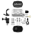 Load image into Gallery viewer, Wilwood Compact Tandem M/C - 1in Bore w/RH Bracket and Valve (Pushrod) - Ball Burnished fits Ford Mustang