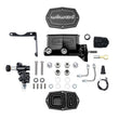 Load image into Gallery viewer, Wilwood Compact Tandem M/C Aluminum 1.00in Bore w/ Bracket/Valve/Push - Black E-coat fits Mopar