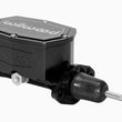 Load image into Gallery viewer, Wilwood Compact Tandem Master Cylinder - 15/16in Bore - w/Pushrod (Black) - Side View