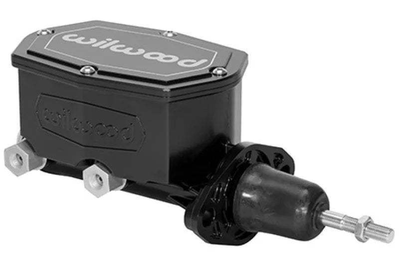Wilwood Compact Tandem Master Cylinder - 7/8in Bore Black fits Chevrolet Corvette C2