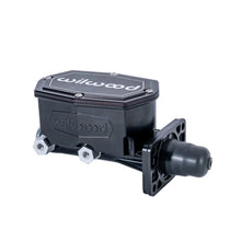 Load image into Gallery viewer, Wilwood Compact Tandem Master Cylinder w/ 4 Bolt Flange 1in Bore - Black fits Mopar