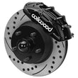 Load image into Gallery viewer, Wilwood D11 11.29 in. Brake Kit w/ Flex Lines - Drilled Rotors fits 1965-1967 Ford Mustang
