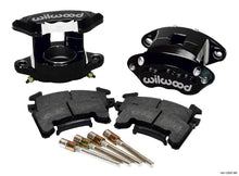 Load image into Gallery viewer, Wilwood D154 Front Caliper Kit - Black 2.50in Piston 1.04in Rotor fits 1977-2002 Buick / Cadillac / Chevrolet