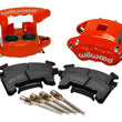 Load image into Gallery viewer, Wilwood D154 Front Caliper Kit - Red 1.62 / 1.62in Piston 0.81in Rotor