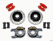 Load image into Gallery viewer, Wilwood D154 P/S P-B Kit Drilled-Red Chevy C-10 2.42 Offset 5-lug