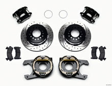Load image into Gallery viewer, Wilwood D154 P/S Park Brake Kit Drilled 12 Bolt 2.75in offset Staggered Shock