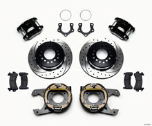 Load image into Gallery viewer, Wilwood D154 P/S Park Brake Kit Drilled 2.50in Off w/Snap Ring Bearing fits Mopar / Dana