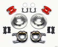 Load image into Gallery viewer, Wilwood D154 P/S Park Brake Kit Red Big Ford 2.36in Offset