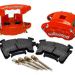 Load image into Gallery viewer, Wilwood D154 Rear Caliper Kit - Red 1.12 / 1.12in Piston 0.81in Rotor