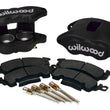 Load image into Gallery viewer, Wilwood D52 Front Caliper Kit - Black Ano 2.00 / 2.00in Piston 1.28in Rotor fits 1970-1991 1994-1996 Buick / Cadillac / Ch...