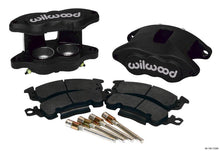 Load image into Gallery viewer, Wilwood D52 Front Caliper Kit - Black Ano 2.00 / 2.00in Piston 1.28in Rotor fits 1970-1991 1994-1996 Buick / Cadillac / Ch...