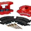 Load image into Gallery viewer, Wilwood D52 Front Caliper Kit - Red 2.00 / 2.00in Piston 1.04in Rotor