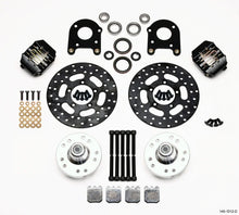 Load image into Gallery viewer, Wilwood Dynalite Single Front Drag Kit Drilled Rotor Disc &amp; Drum fits 1975-1978 Ford Mustang II / 1971 1975-1980 Ford Pint...