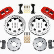 Load image into Gallery viewer, Wilwood Dynapro 6 Front Hat Kit 12.19in Drilled Red 94-01 Honda/Acura w/262mm Disc