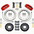 Load image into Gallery viewer, Wilwood Dynapro 6 Front Hat Kit 12.88in Red 2002-Up Mini Cooper w/ Lines