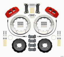 Load image into Gallery viewer, Wilwood Dynapro 6 Front Hat Kit 12.88in Red 2002-Up Mini Cooper w/ Lines