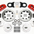 Load image into Gallery viewer, Wilwood Dynapro 6 Front Hub Kit 12.19in Drill Red 1965-1969 Mustang Disc &amp; Drum Spindle