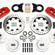 Load image into Gallery viewer, Wilwood Dynapro 6 Front Hub Kit 12.19in Drill Red Disc &amp; Drum Spindle fits 1970-1974 Ford Maverick / 1970-1973 Ford Mustan...