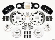 Load image into Gallery viewer, Wilwood Dynapro 6 Front Hub Kit 12.19in Drilled Disc &amp; Drum Spindle fits 1970-1974 Ford Maverick / 1970-1973 Ford Mustang ...