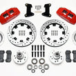 Load image into Gallery viewer, Wilwood Dynapro 6 Front Hub Kit 12.19in Drilled Red 74-80 Pinto/Mustang II Disc Spindle only