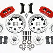 Load image into Gallery viewer, Wilwood Dynapro 6 Front Hub Kit 12.19in Drilled Red 79-87 GM G Body