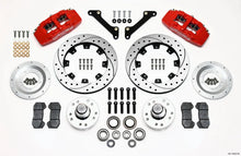 Load image into Gallery viewer, Wilwood Dynapro 6 Front Hub Kit 12.19in Drilled Red fits 1984-1985 Buick Electra / 1979-1983 Buick Estate WAGON / 1979-198...