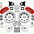 Load image into Gallery viewer, Wilwood Dynapro 6 Front Hub Kit 12.19in Drilled Red OE Disc w/o Bendix Brakes fits 1970 American Motors Amx / 1970-1974 Am...