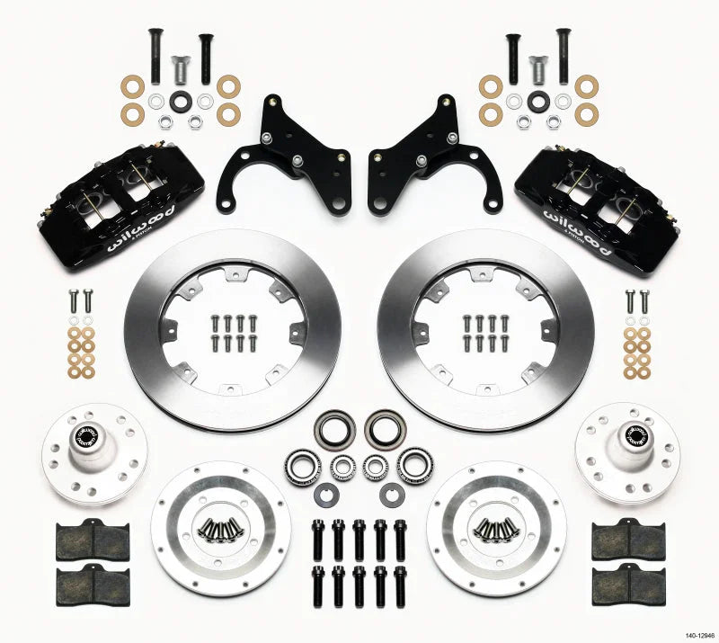 Wilwood Dynapro 6 Front Hub Kit 12.19in Drum/Disc fits 1969 Chevrolet Bel Air / 1970 Chevrolet Biscayne / 1970 Chevrolet B...