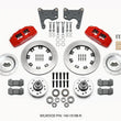 Load image into Gallery viewer, Wilwood Dynapro 6 Front Hub Kit 12.19in Red CDP C Body -Drum fits 1965-1971 Chrysler 300 / 1965-1971 Chrysler New Yorker /...