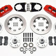 Load image into Gallery viewer, Wilwood Dynapro 6 Front Hub Kit 12.19in Red Psgr. Car Spindle fits 1937-1948 Ford