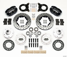 Load image into Gallery viewer, Wilwood Dynapro Dust-Boot Front Kit 11.00in Drilled Disc &amp; Drum Spindle fits 1970 Ford Maverick / 1965-1969 Ford Mustang /...
