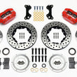 Load image into Gallery viewer, Wilwood Dynapro Dust-Boot Front Kit 11.00in Drilled-Red WWE ProSpindle