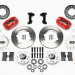 Load image into Gallery viewer, Wilwood Dynapro Dust-Boot Front Kit 11.00in Red 74-80 Pinto/Mustang II Disc Spindle only