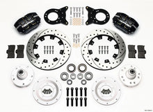 Load image into Gallery viewer, Wilwood Dynapro Dust-Boot Front Kit 12.19in Drilled Disc &amp; Drum Spindle fits 1970 Ford Maverick / 1965-1969 Ford Mustang /...