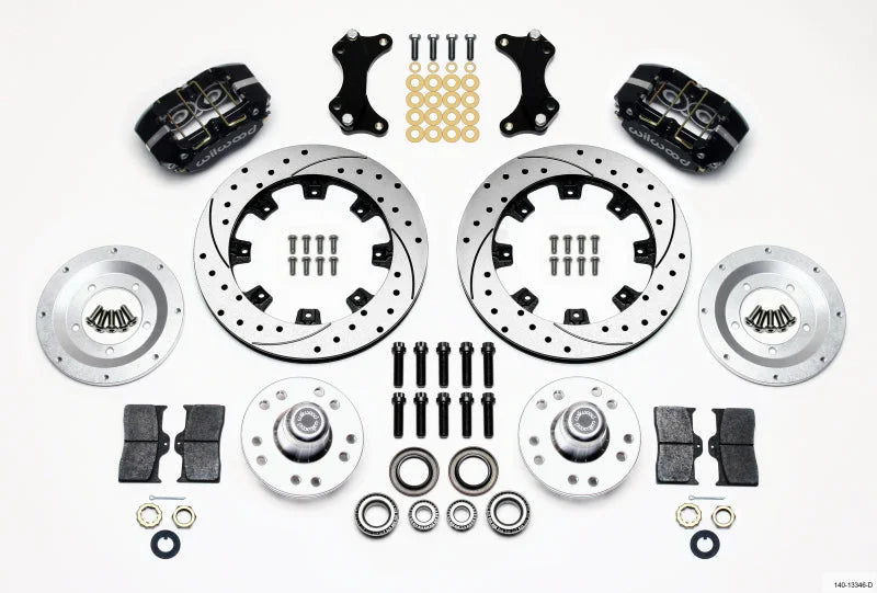 Wilwood Dynapro Dust-Boot Front Kit 12.19in Drilled WWE ProSpindle