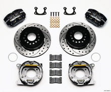 Load image into Gallery viewer, Wilwood Dynapro Dust-Boot P/S Park Brake Kit Drilled Small 2.66in Offset fits Ford