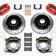 Load image into Gallery viewer, Wilwood Dynapro Dust-Boot P/S Park Brake Kit Drilled Red New Big 2.50in Offset fits Ford